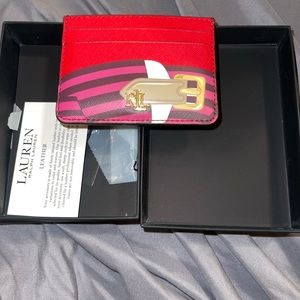 Ralph Lauren leather card holder